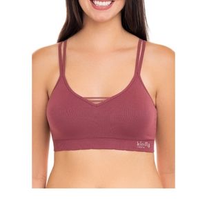 Kindly Yours Women's Sustainable Seamless V-Neck Bralette